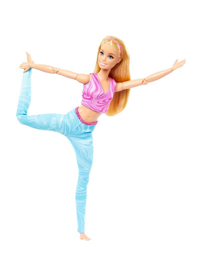 Barbie Barbie Made to Move Blonde Fashion Doll  - Image 3