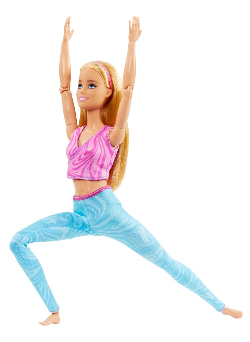 Barbie Barbie Made to Move Blonde Fashion Doll  - Image 2