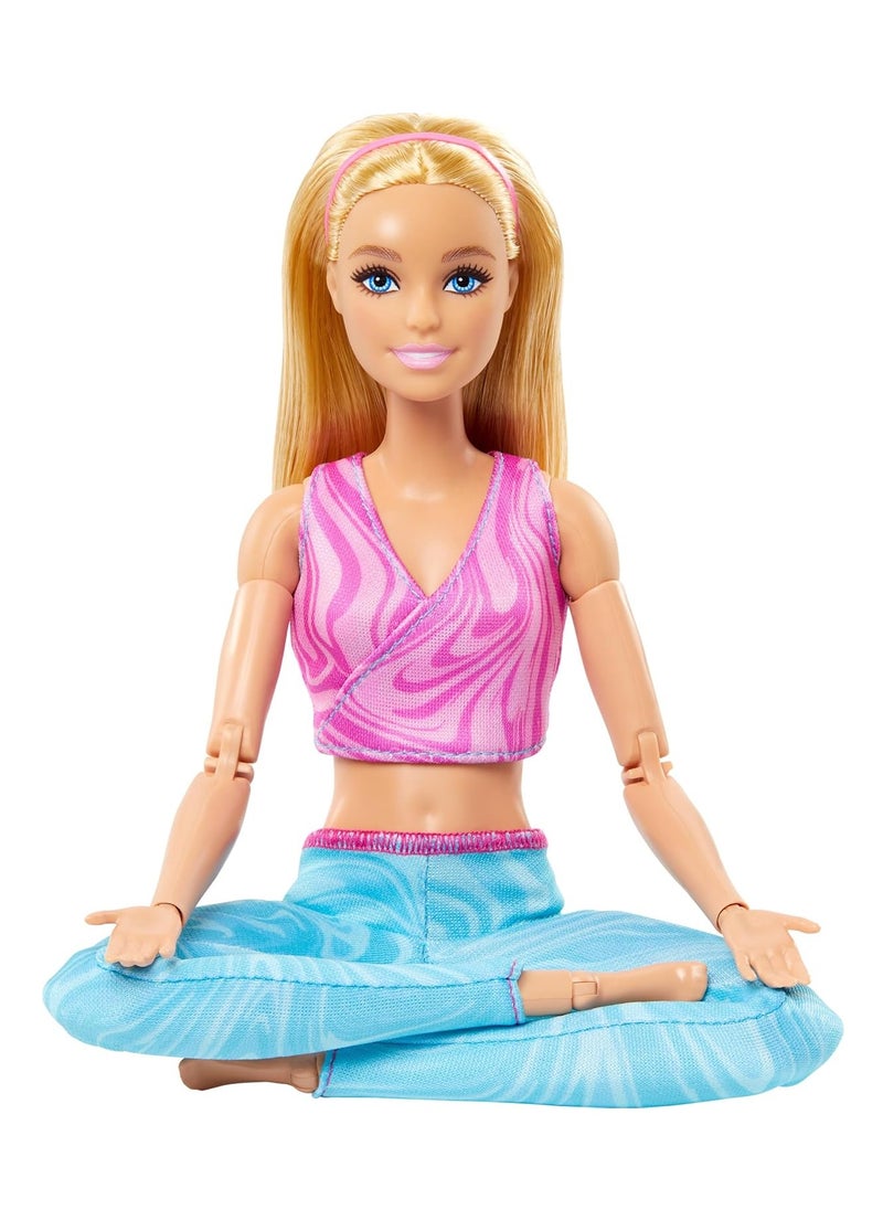 Barbie Barbie Made to Move Blonde Fashion Doll  - Image 4