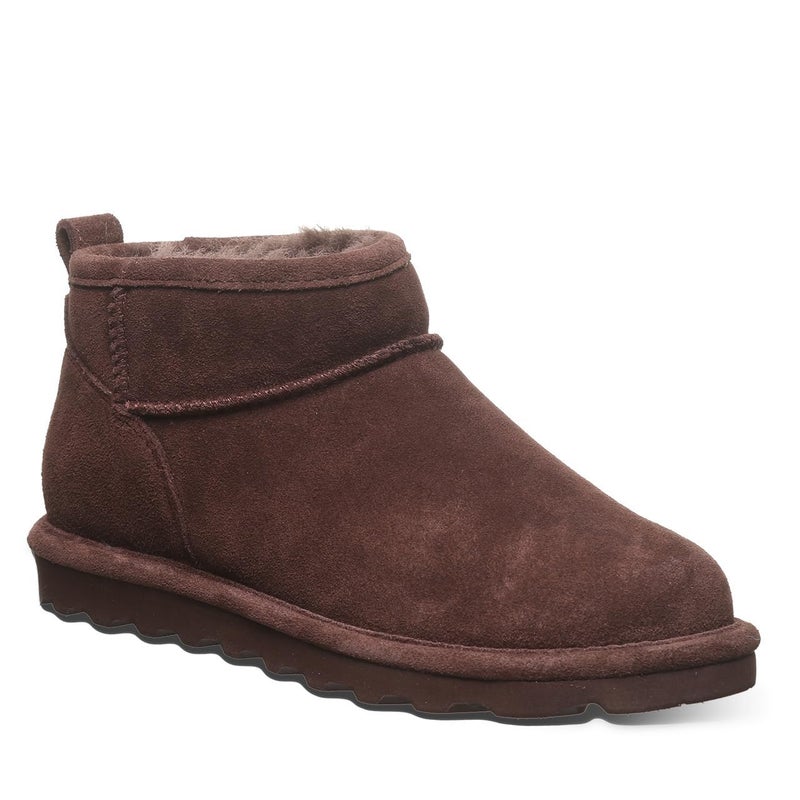 BEARPAW Women's Shorty Boot, Walnut, Size 8 - Image 1