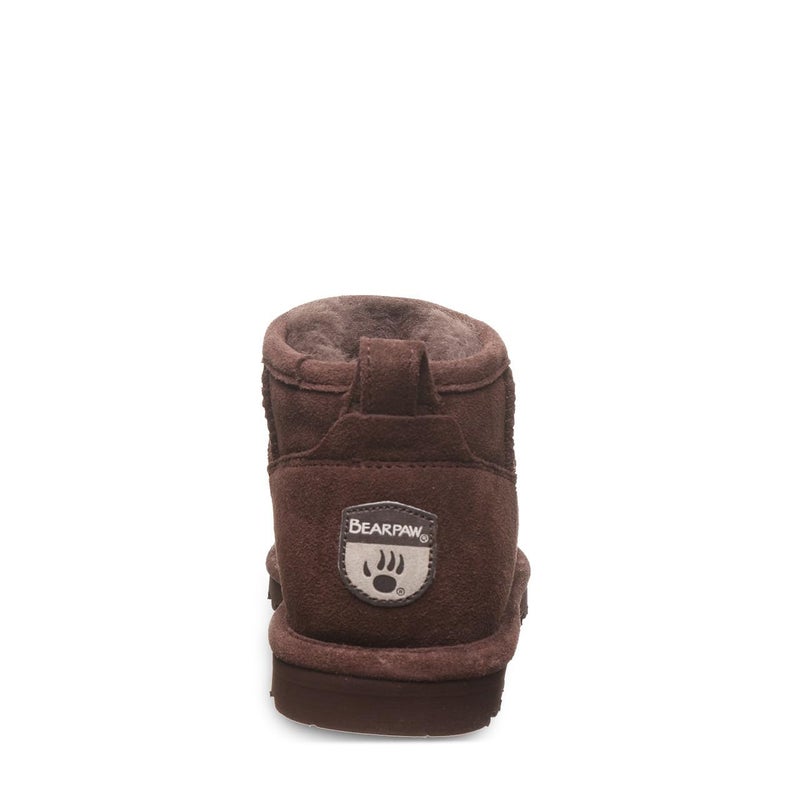 BEARPAW Women's Shorty Boot, Walnut, Size 8 - Image 5