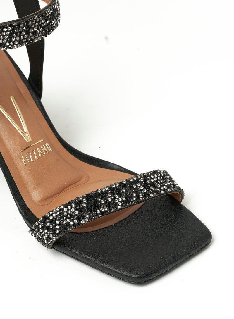 VIZZANO Block Heel Sandals for Women – Stylish Ladies Heels Sandals for Everyday Wear - Image 4