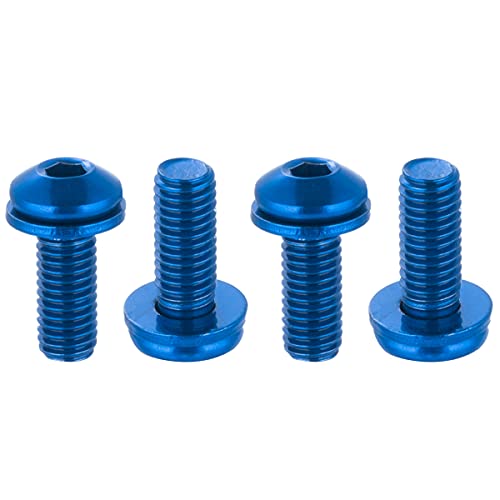 Chooee Water Bottle Cage Bolts，Bike Bottle Cage Bolts for MTB/Mountain Bike,Blue - Image 2