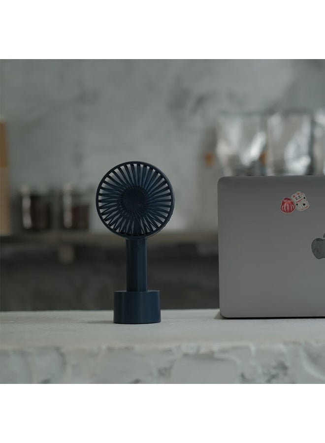 Solove N9pro Handheld Fan, Usb Rechargeable, Small Fan With Base, Portable, Summer Outdoor High-power, Student Desktop, Long Battery Life, Quiet Fan, Pink - Image 5