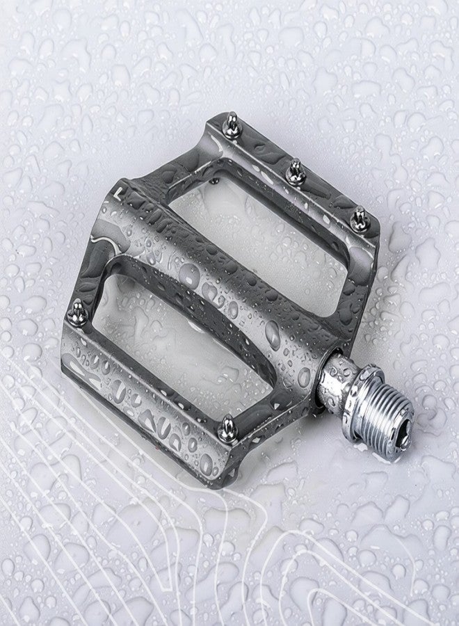 ENLEE Folding Bike Pedals Aluminium Alloy Flat Bicycle Platform Pedals Mountain Bike Pedals Cycling Road Pedals - Image 5