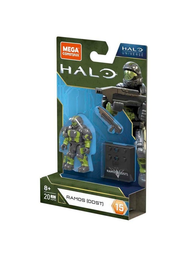 MEGA CONSTRUX Mega Construx Halo Ramos ODST Action Figure Building Set, 3 Pieces, Ages 8+  - Image 2