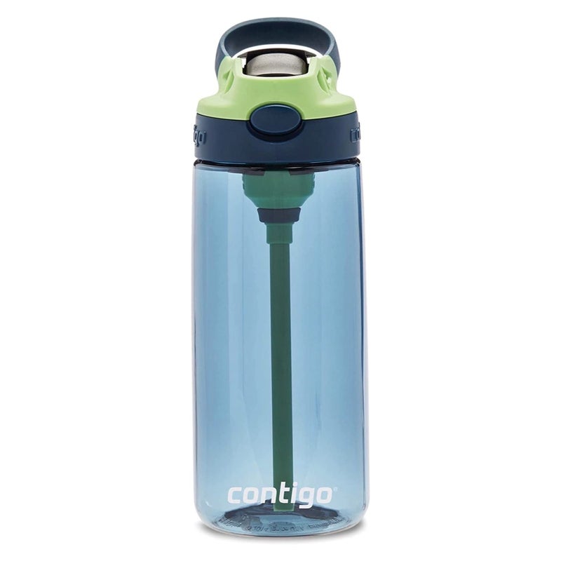 Contigo Kids Straw Water Bottle with AUTOSPOUT Lid, 20oz, Blueberry - Image 5