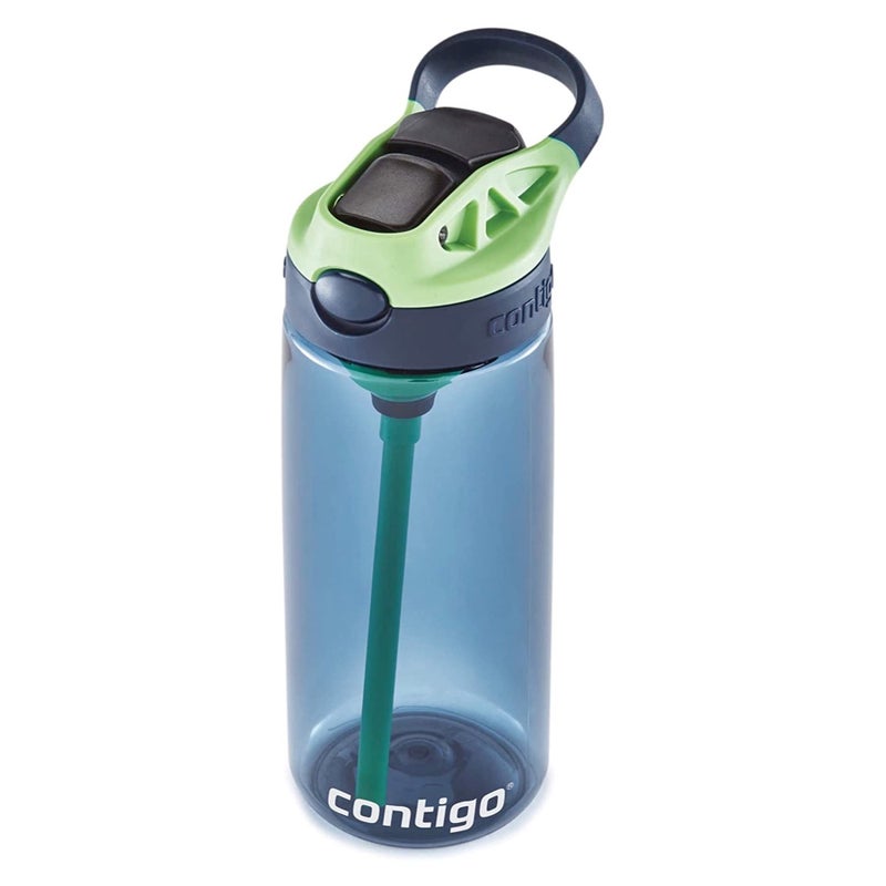 Contigo Kids Straw Water Bottle with AUTOSPOUT Lid, 20oz, Blueberry - Image 4