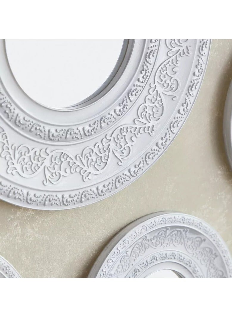 هوم بوكس مجموعة مرآة دائرية مكونة من 5 قطع - Image 3