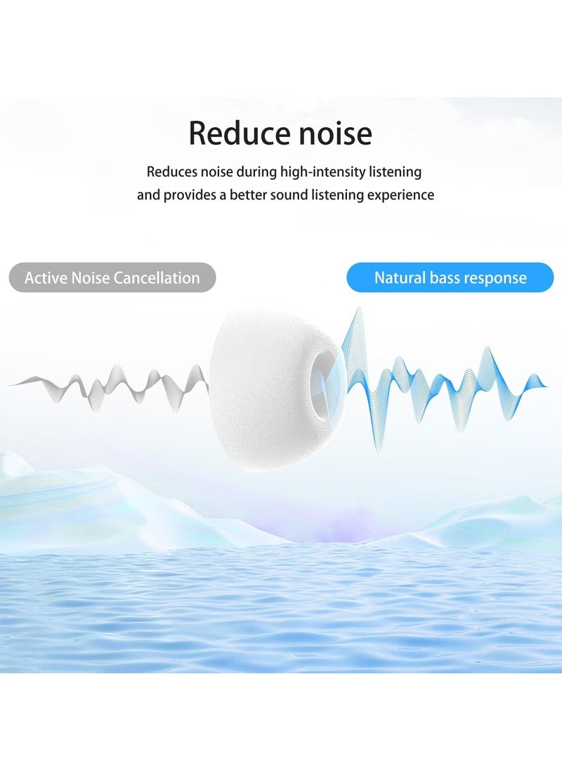 Generic 3pairs Ear Tips for Soundcore P30i Silicone Earbuds Replacement for Earbuds S/M/L-Black  - Image 5
