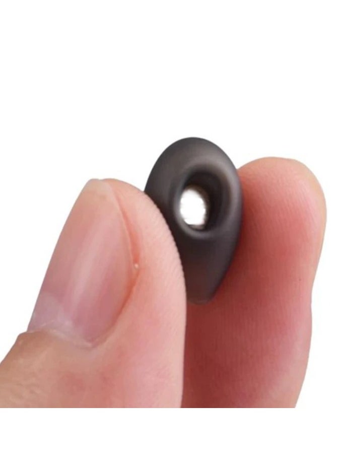 Generic 3pairs Ear Tips for Soundcore P30i Silicone Earbuds Replacement for Earbuds S/M/L-Black  - Image 3