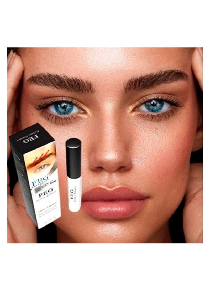 FEG Eyebrow Enhancer Eyebrow Growth Treatment Serum Eyebrow Eyelash Enhancing Serum for Darker Thicker Eyebrows Non-irritating and Safe Eyebrow Enhancer for Men and Women  - Image 3