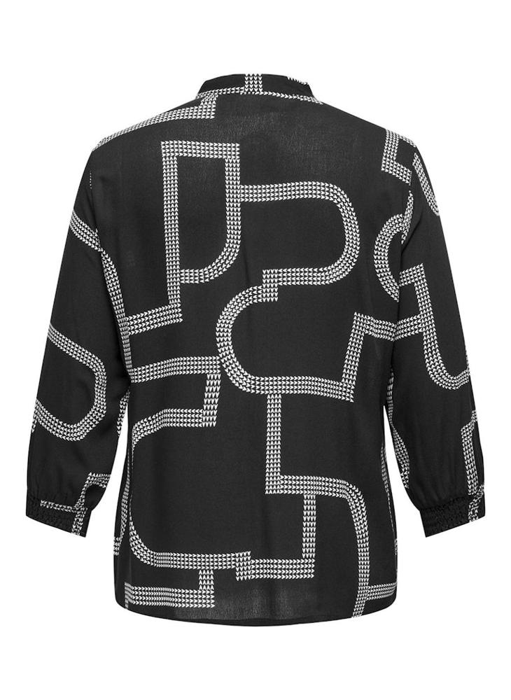 Only Carmakoma - Life  O-Neck button down  Shirt - Image 1
