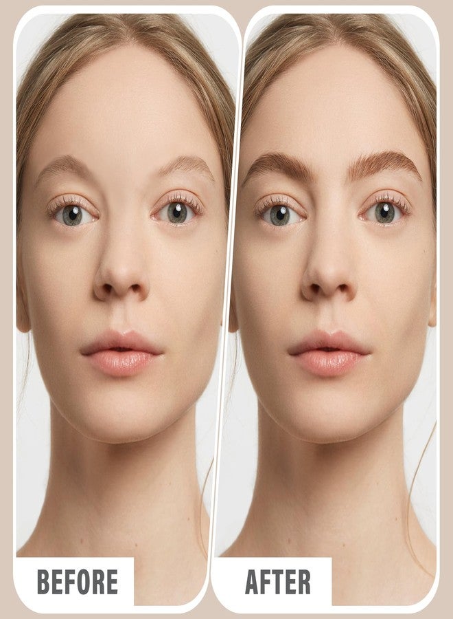 Boobeen Eyebrow Powder, 6-color Eyebrow Makeup Kit with 4 Eyebrow Stencils, 2 Eyebrow Brushes, 1 Eyebrow Pencil and 1 Tweezer, Waterproof Long Lasting Eyebrow Pomade to Define & Shape & Fill Brows - Image 3