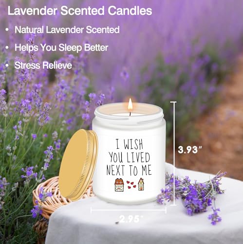 Homsolver Gifts for Women, Birthday Gifts for Women, Christmas Stocking Stuffers Unique Friendship Gift for Best Friend Birthday, Her, BFF, Sisters, Besties, Mom - Funny Lavender Scented Candles - Image 2