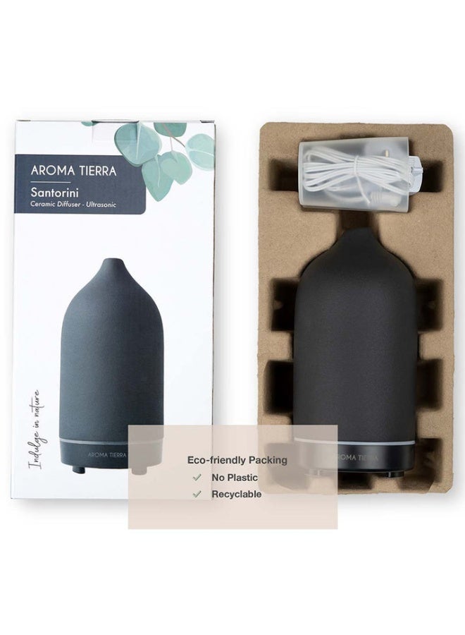 Aroma Tierra Santorini Dusk - Ceramic Essential Oil Diffuser (Electric) - Image 5