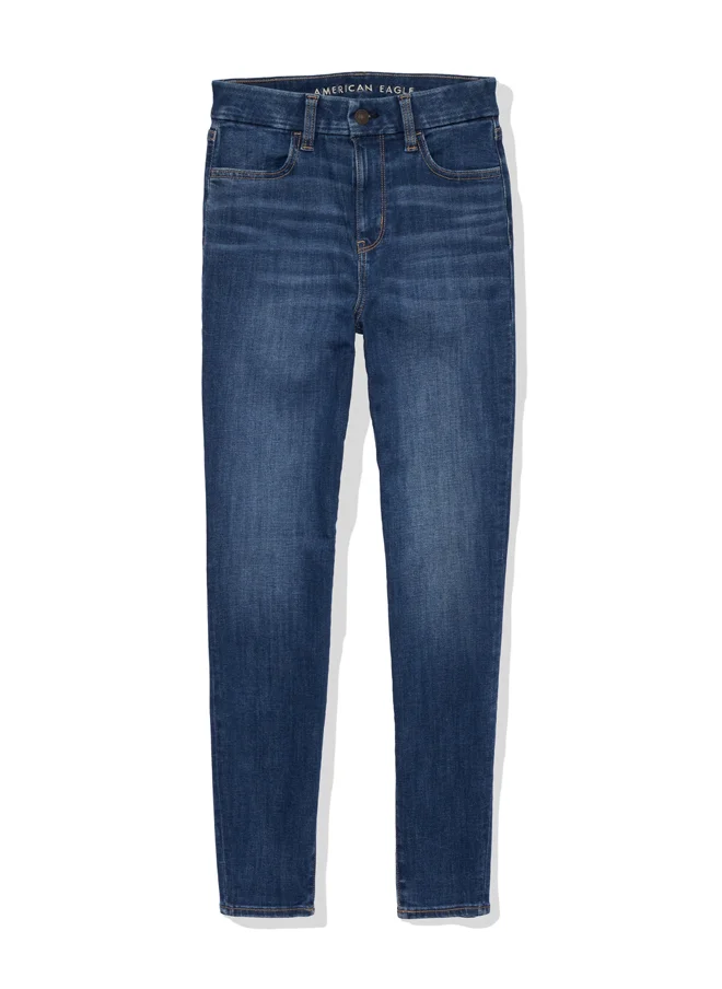 امريكان ايجل AE Ne(x)t Level Curvy High-Waisted Jegging