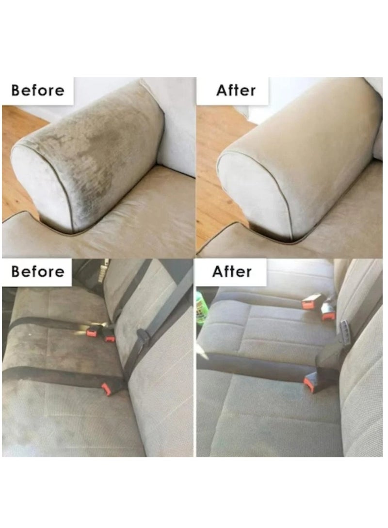 Nora Multi-Purpose Foam Cleaner with Built-in Brush for Upholstery, Glass, and Interior Surface Cleaning - 300ml  - Image 4