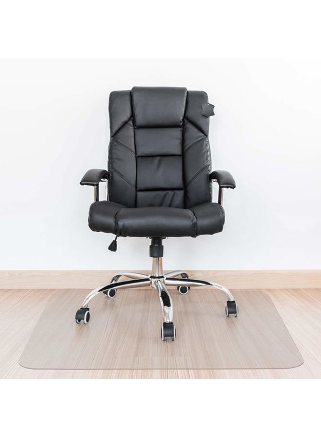 Kuyal Clear Chair Mat, Hard Floor Use, 48" X 53" Transparent Office Home Floor Protector mat Chairmats (48" X 53" Rectangle) - Image 1