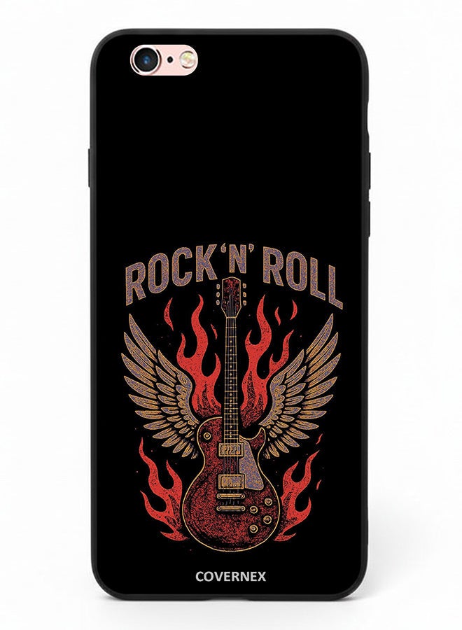 Covernex Apple iPhone 6s Protective Case Cover Printed Featuring Rock N Roll Guitar Legend - Image 2