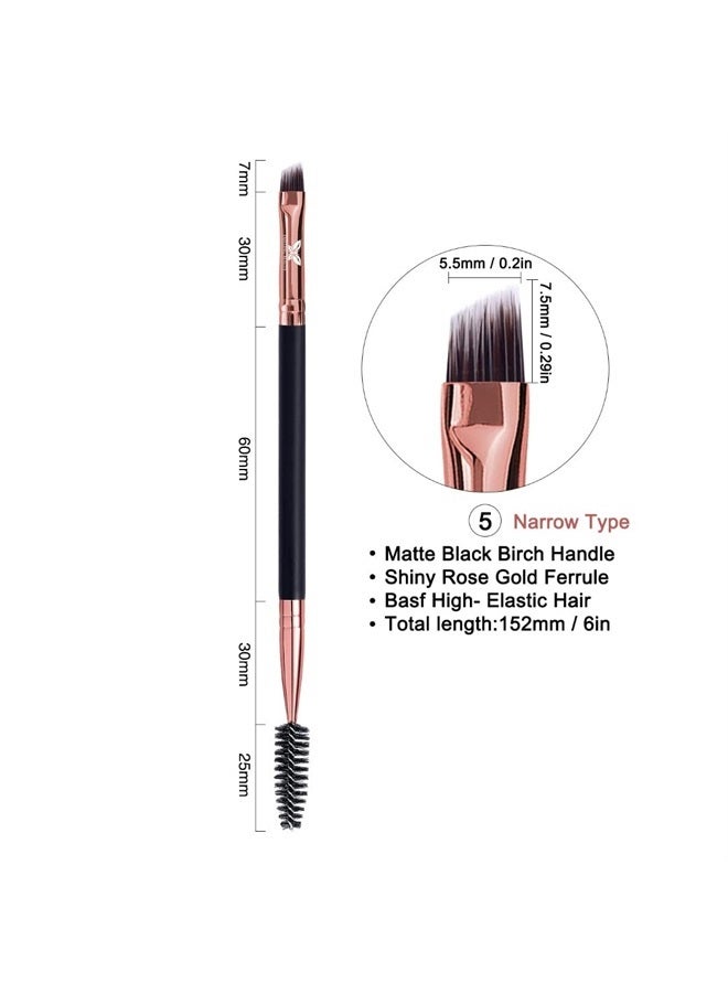 Existing Beauty Eyebrow Tint Brush for Eyebrow Henna Brow Tint - Spoolie Eyebrow Brush for Brow Henna - Lash Tint Brush Comb for Eyelash Tint - Angled Eyebrow Brush by Existing Beauty - Image 3