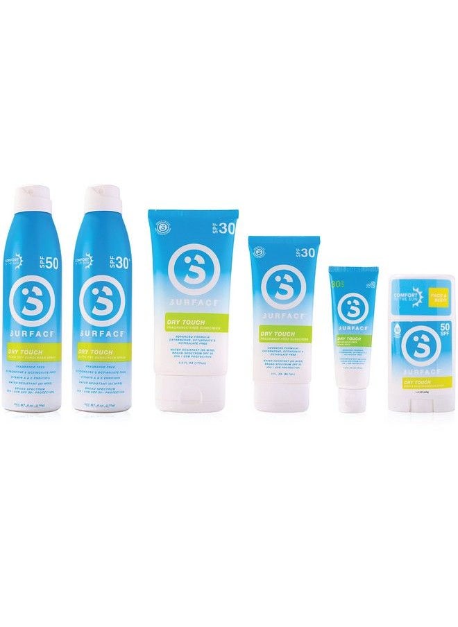 surface sun systems Surface Dry Touch Body Sunscreen Stick Reef Safe Broad Spectrum Uva/Uvb Protection Paraben Free Hypoallergenic Water Resistant Fragrance Free Spf 50 1.5Oz 2 Count  - Image 3