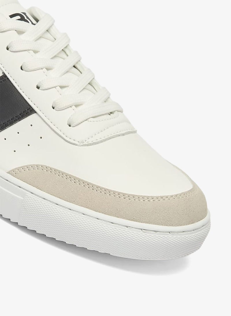 LBL by Shoexpress Panelled Lace-Up Sneakers - Image 5