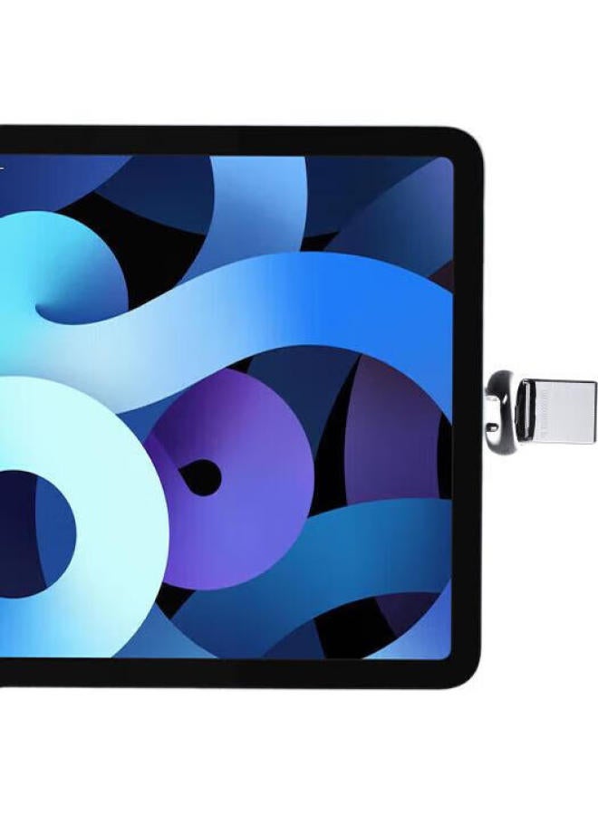 aigo Aigo 64Gb Type-C Usb3.2 Dual-Interface Flash Drive U358 Silver Metal Mini Version Compatible With Apple Phones And Computers, Compact And Cute For Students - Image 3