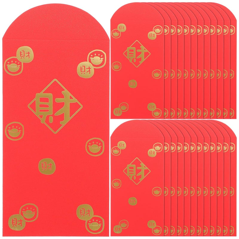 10 Large Red Envelopes For Chinese New Year Wedding Money Gifts Packets - Image 2