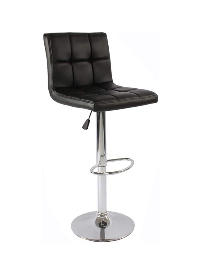 KARNAK 2-Pieces Barstool Chair PU Leather And Stainless Steel Base Adjustable Bar Stool Height 360° Swivel  - Image 1