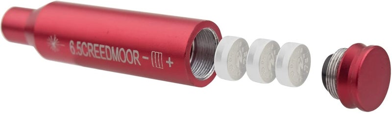 Gotical Red Laser Bore Sighter Compatible with Creedmoor 6.5 Cartridge, Boresighter Anodized Red Battery Included Cartridge Bore Sight - Image 2
