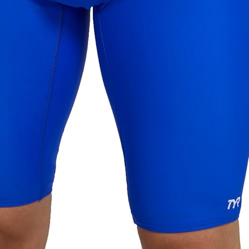 TYR Men's TYRECO Solid Jammer, Royal, 34 - Image 5