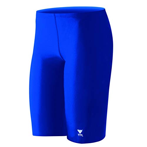 TYR Men's TYRECO Solid Jammer, Royal, 34 - Image 4