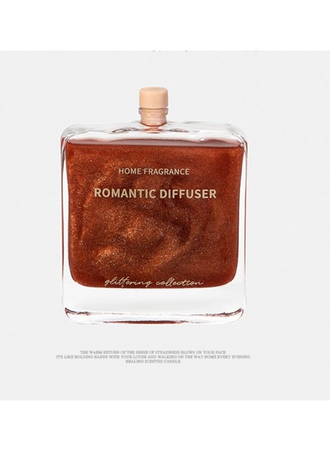 Reed Diffuser Red-Teak Aroma Home Romantic Fragrance as Fancy Collection with Quicksand Long Lasting 100ml - Image 2