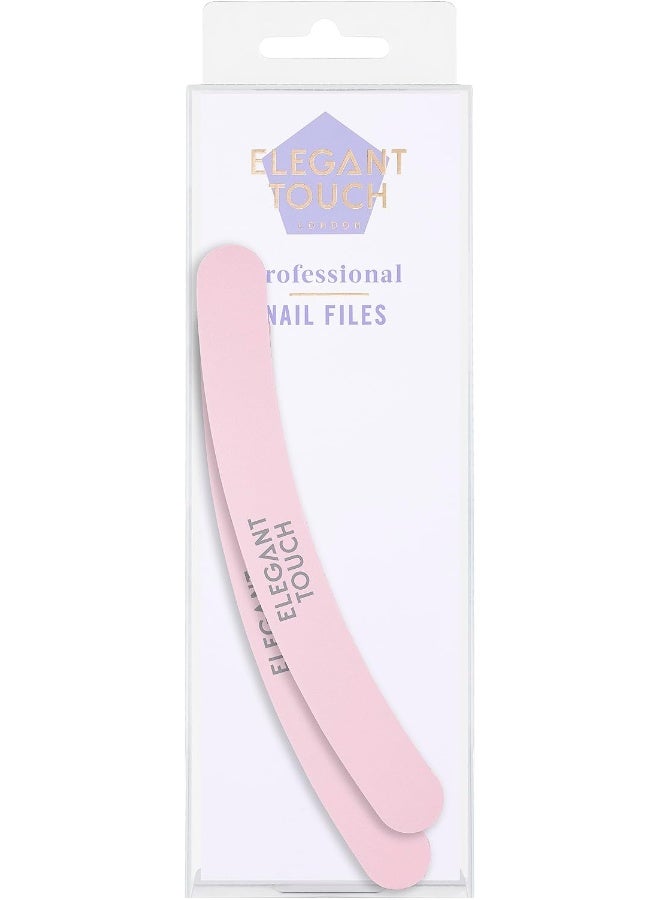 ELEGANT TOUCH Professional Nail Files 2'S - Image 1
