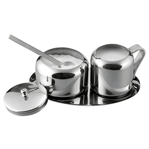 Cuisinox Stainless Steel Cream and Sugar Set, 5-Piece - Image 1