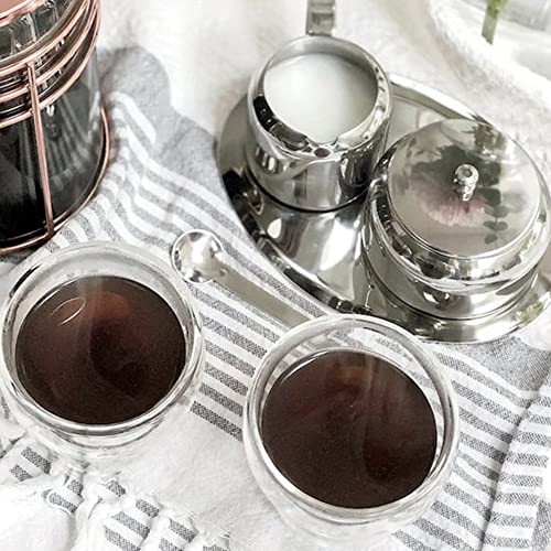 Cuisinox Stainless Steel Cream and Sugar Set, 5-Piece - Image 3