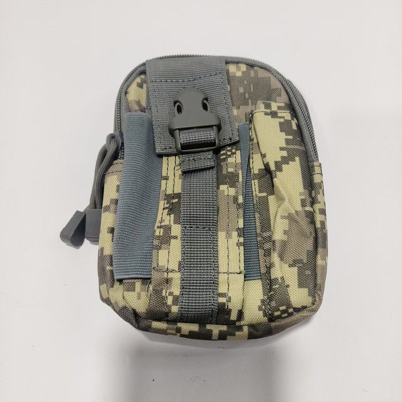 Outdoor Sports Multifunctional Men'S Mobile Phone Bag Waist Bag Tactical Crossbody Wear Belt Hanging Bag Vertical Work Tool Bag - Image 5