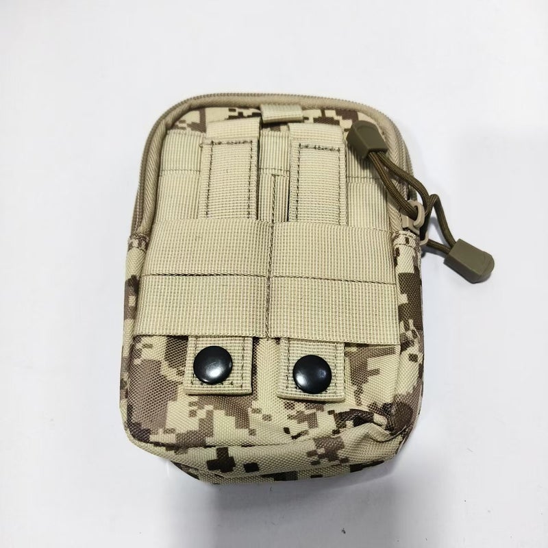 Outdoor Sports Multifunctional Men'S Mobile Phone Bag Waist Bag Tactical Crossbody Wear Belt Hanging Bag Vertical Work Tool Bag - Image 3