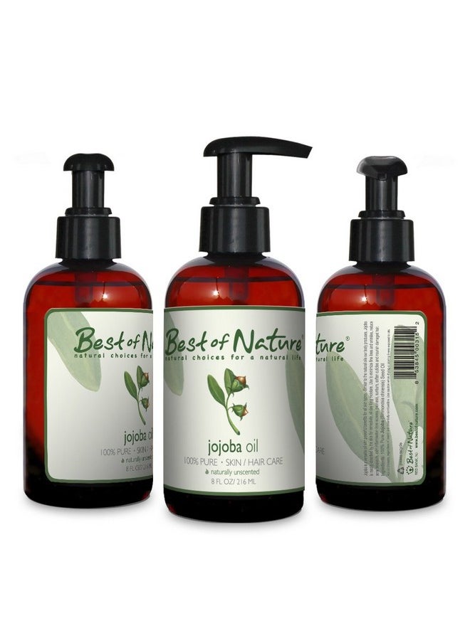 Best of Nature - 100% Pure Jojoba Body Oil (8 Ounce) - Image 1