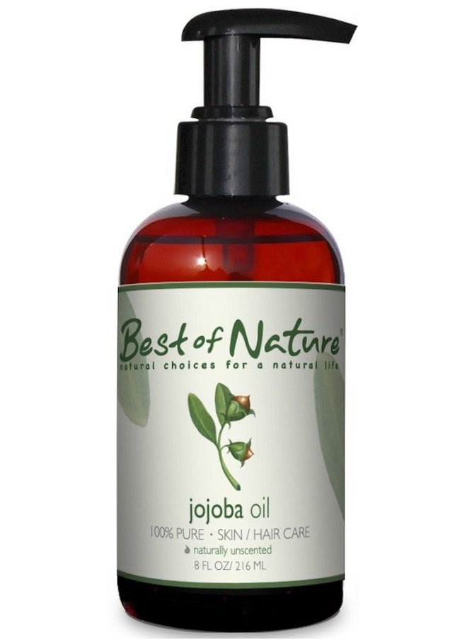 Best of Nature - 100% Pure Jojoba Body Oil (8 Ounce) - Image 1