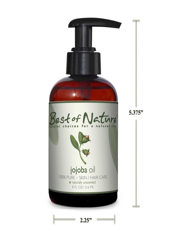 Best of Nature - 100% Pure Jojoba Body Oil (8 Ounce) - Image 1