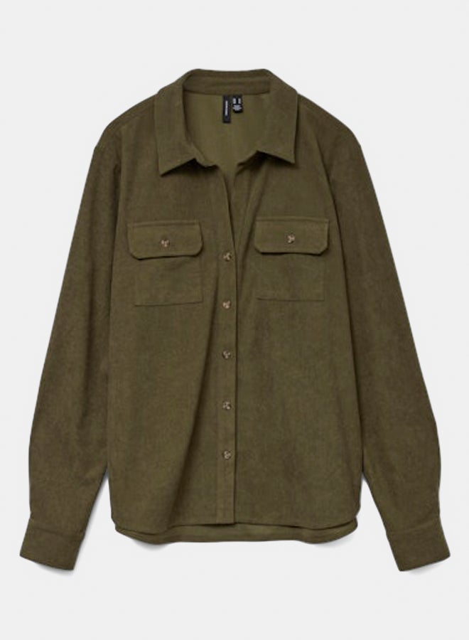 VERO MODA VERO MODA Womens Vilja Corduroy Shirt 