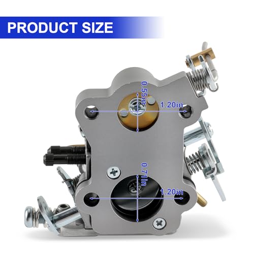 MOTOALL PP4218A C1M-W26 Carburetor for Poulan Pro PP4218 PR4218 PP4218AVX PP4018 Chainsaw P3314 PP3516AVX P3416 PP3816 18’’ 35cc 42cc Carb for Walbro 0402 WTA30 for Craftsman 358.350990 358.341900 - Image 4