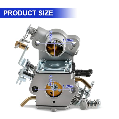 MOTOALL PP4218A C1M-W26 Carburetor for Poulan Pro PP4218 PR4218 PP4218AVX PP4018 Chainsaw P3314 PP3516AVX P3416 PP3816 18’’ 35cc 42cc Carb for Walbro 0402 WTA30 for Craftsman 358.350990 358.341900 - Image 3