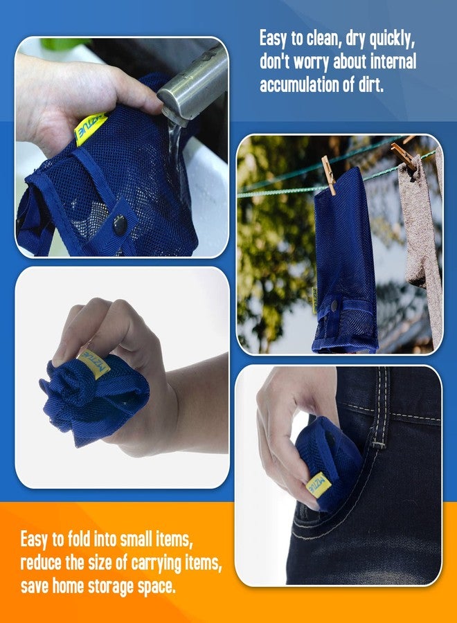 MZTUE Water Bottle Holder with Strap, Folding Portable Water Bottle Carrier with Strap Easy Clean, Water Bottle Bag strap, Water Bottle sling bag for Hiking, Walking, hiking, Travel, etc, 2-Pcs - Image 4