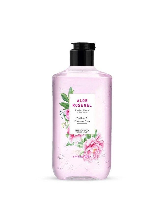 Aloe Rose Gel For Skin Acne; Face Gel Moisturiser For Oily Skin; With Goodness Of Vitamin E; Gel For Acne & Scar; Face Gel