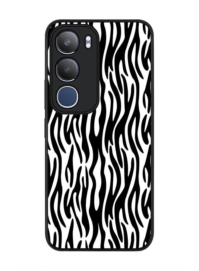 Stylizedd For vivo Y19s / Y19s Pro Case,Slim fit Camera Protection, Shockproof Thin Phone cover  - Zebra Stripes