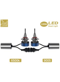 Lighting solutions Lighting Solutions Headlights Generic 2 Pcs 9005 120W Led Headlight Bulbs with Super Bright Cool White Led Driving Light Headlamp Plug and Play  - Image 1