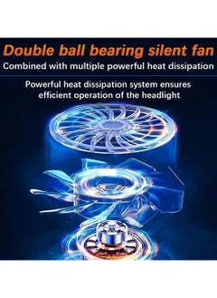 Lighting solutions Lighting Solutions Headlights Generic 2 Pcs 9005 120W Led Headlight Bulbs with Super Bright Cool White Led Driving Light Headlamp Plug and Play  - Image 5